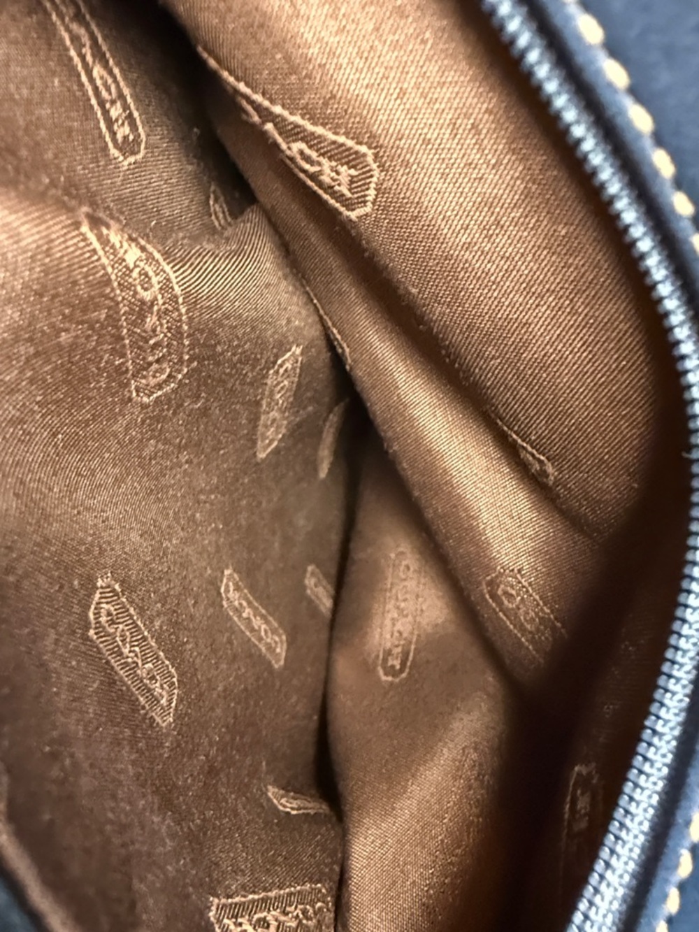 Coach vintage Rugby Stripe Tote (style #9348) - Picture 11 of 12
